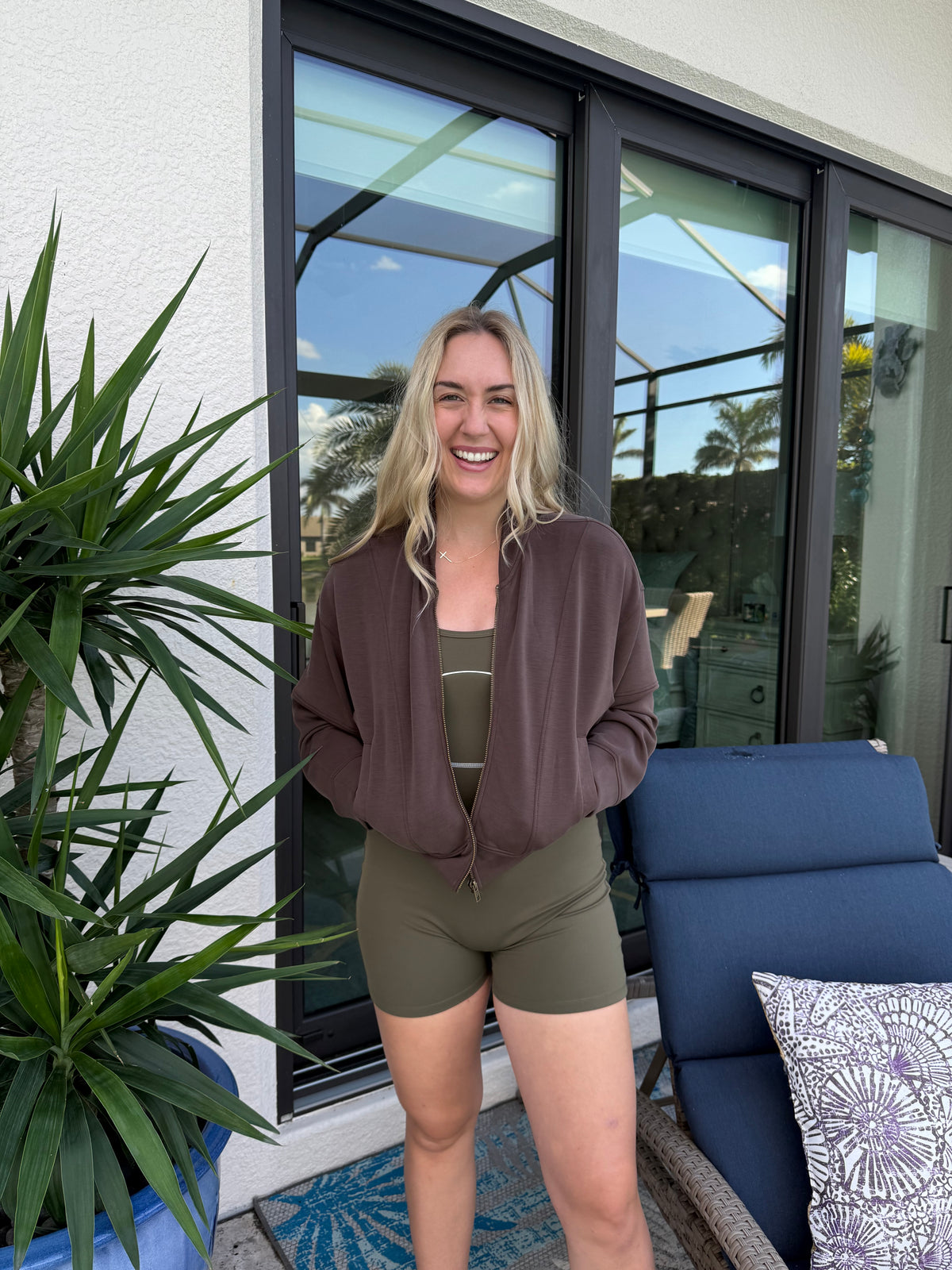 Chocolate Zip Up