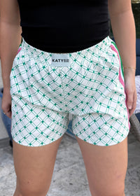 Pink & Green Shorts