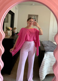 Flowy Summer Top - Pink