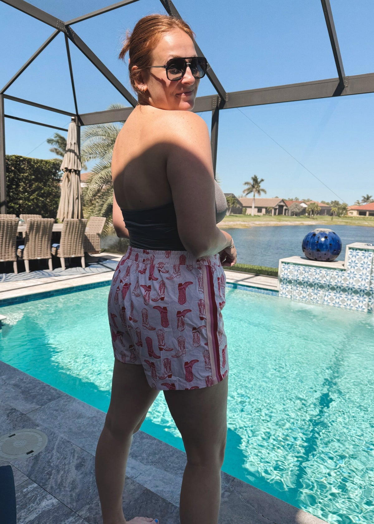Pink Cowgirl Shorts