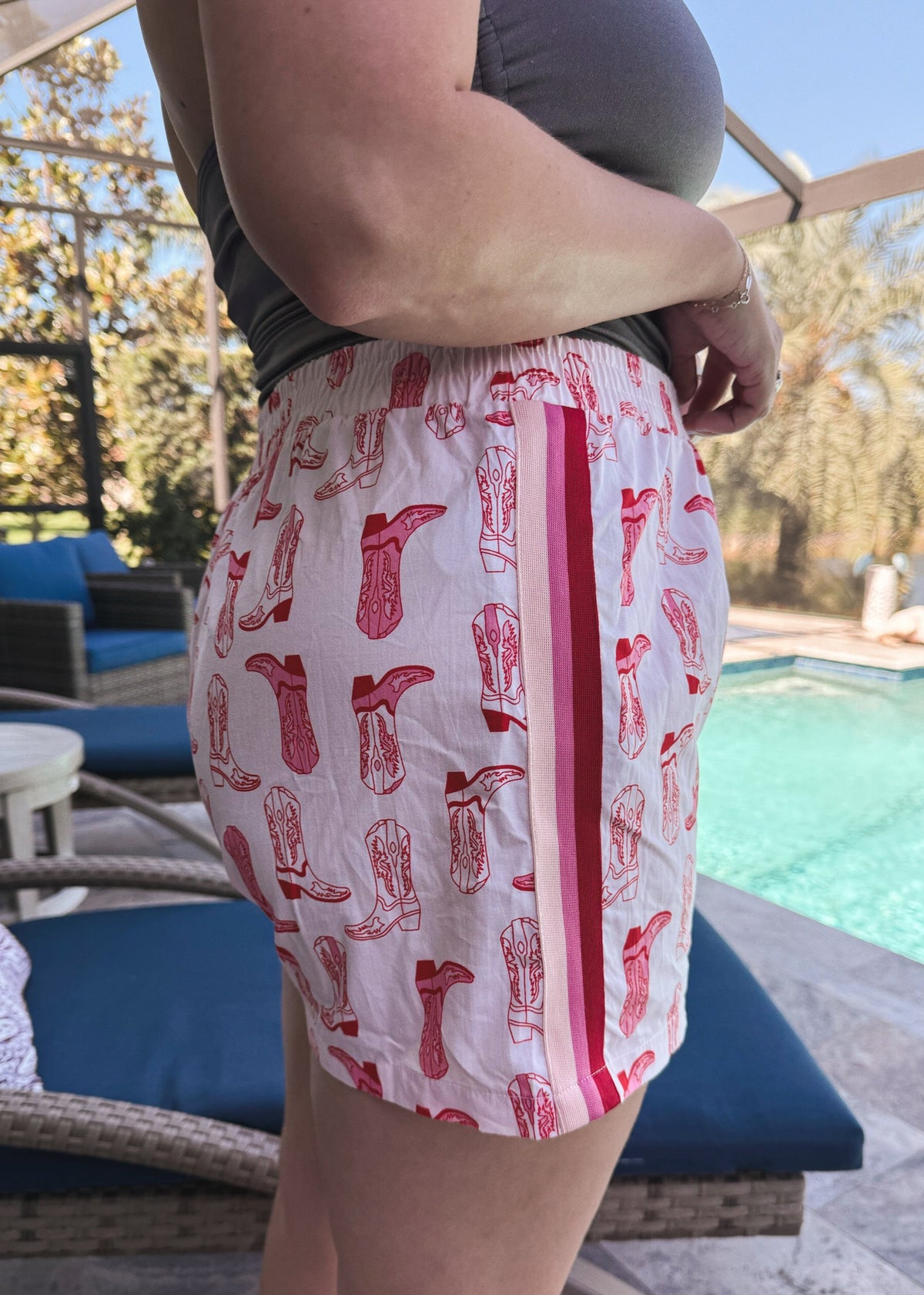 Pink Cowgirl Shorts