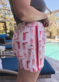 Pink Cowgirl Shorts