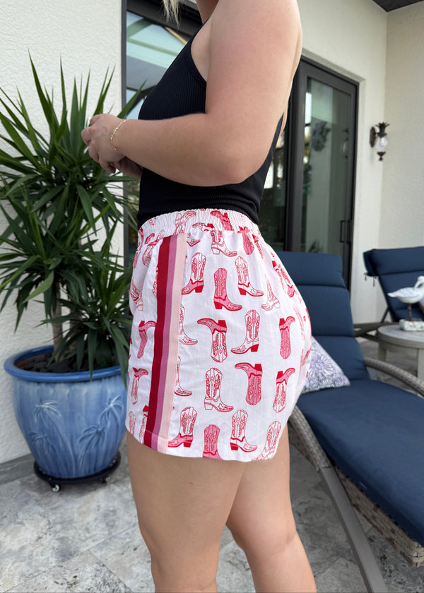 Pink Cowgirl Shorts