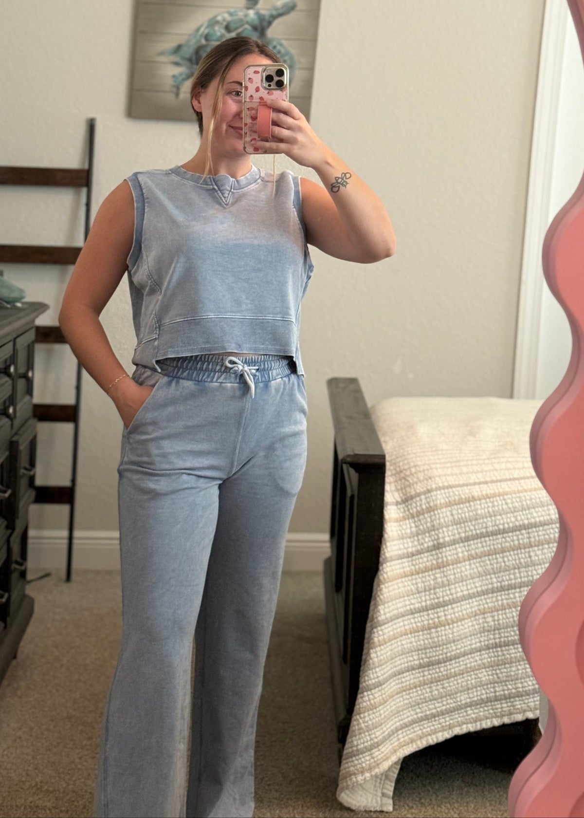 Frosted Blueberry Top