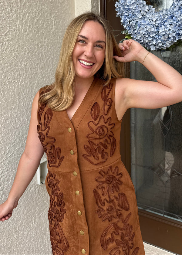 Cinnamon Suede Mini