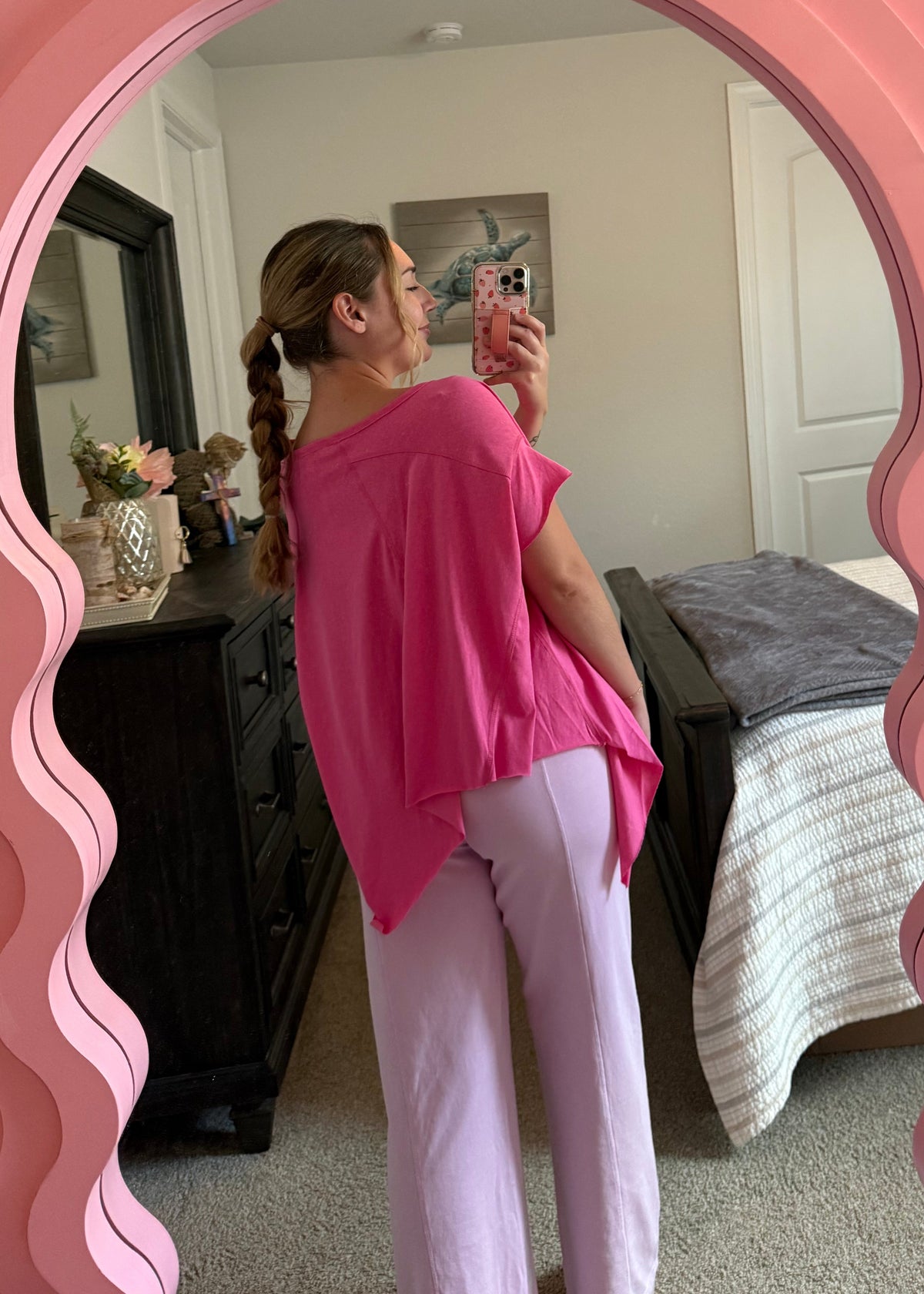 Flowy Summer Top - Pink