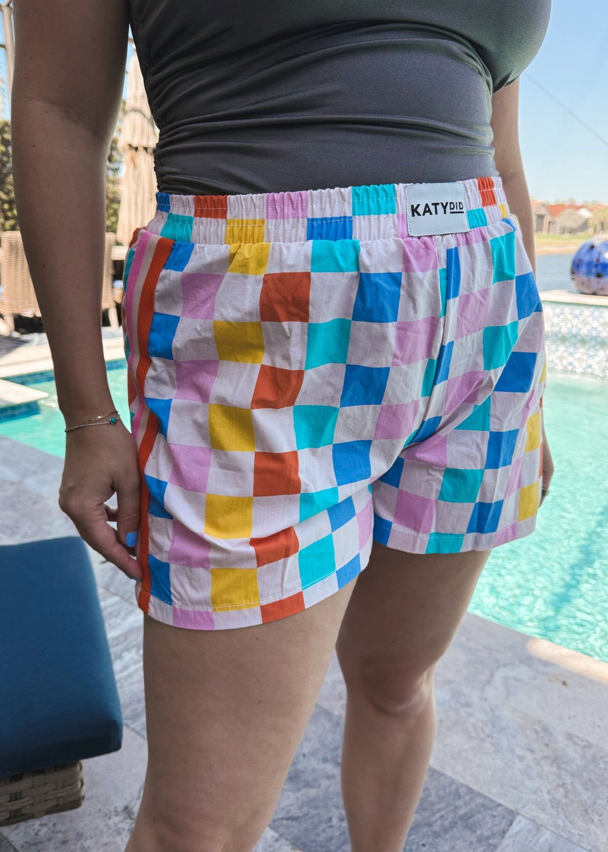 Checkered Shorts