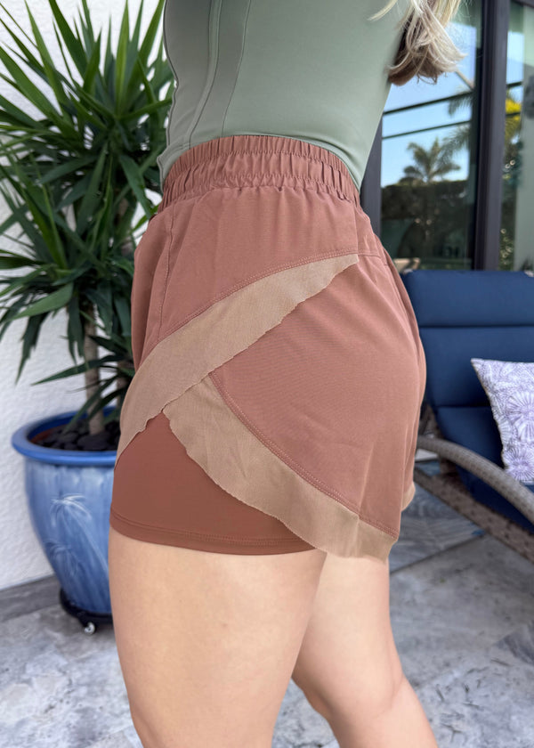 Chestnut Running Shorts
