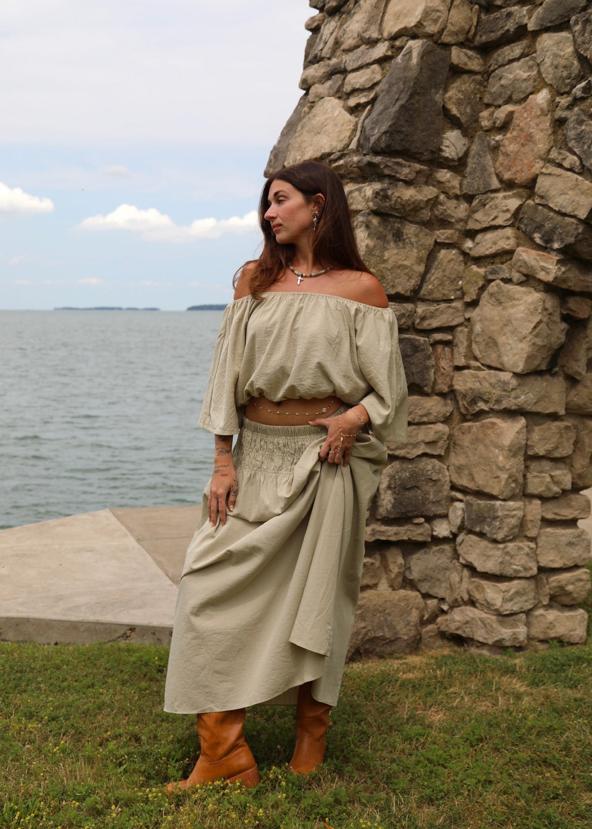 The Olive Branch Top