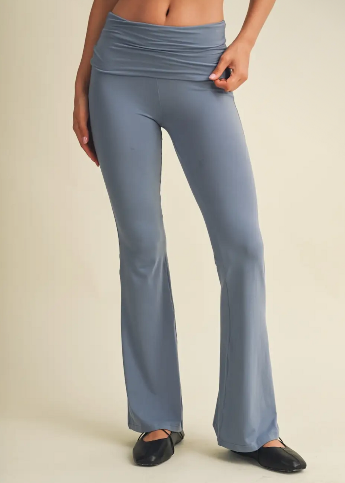 Autumn Sky Fold Over Pants