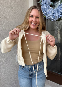 Fireside Cable Cardigan