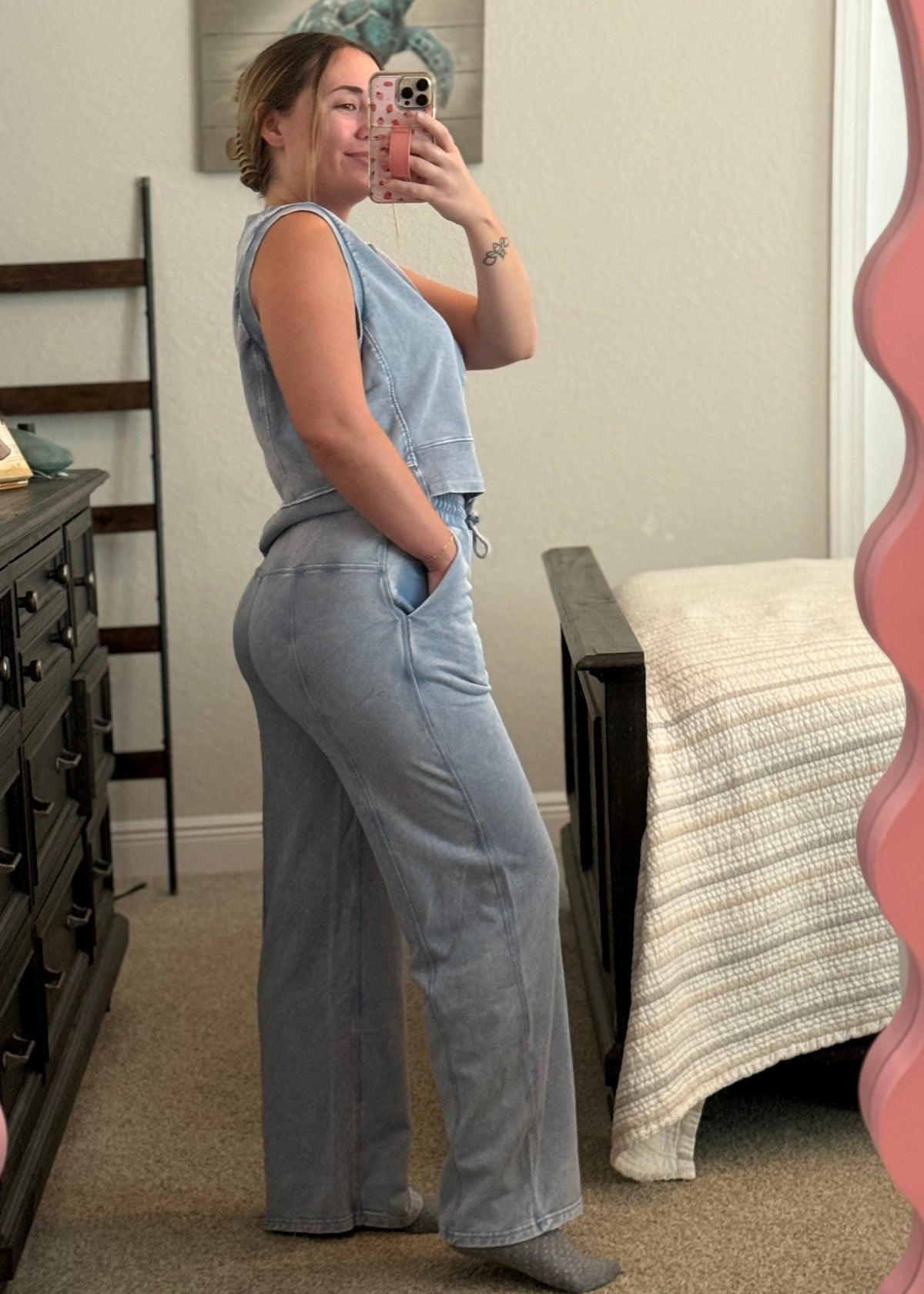 Frosted Blueberry Pants