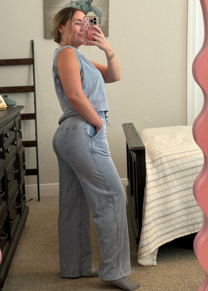 Frosted Blueberry Pants