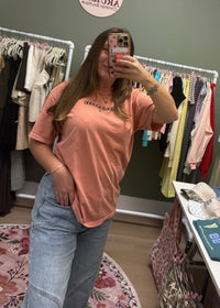 God Is So Good Tee - Terracotta