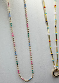 Confetti Chain Necklace