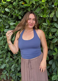 Your Favorite Halter - Dusty Blue