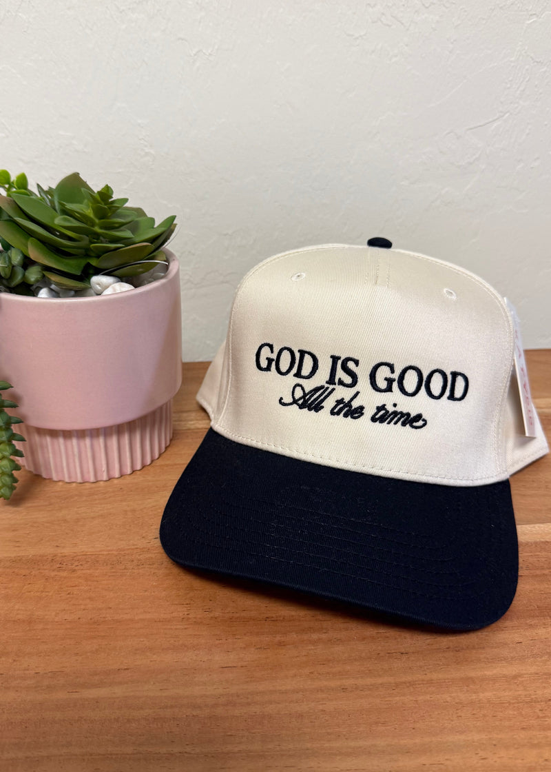 God Is Good Trucker Hat