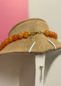 Tangerine Tides Necklace