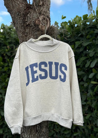 Reversible Mockneck - Jesus/God Is Good