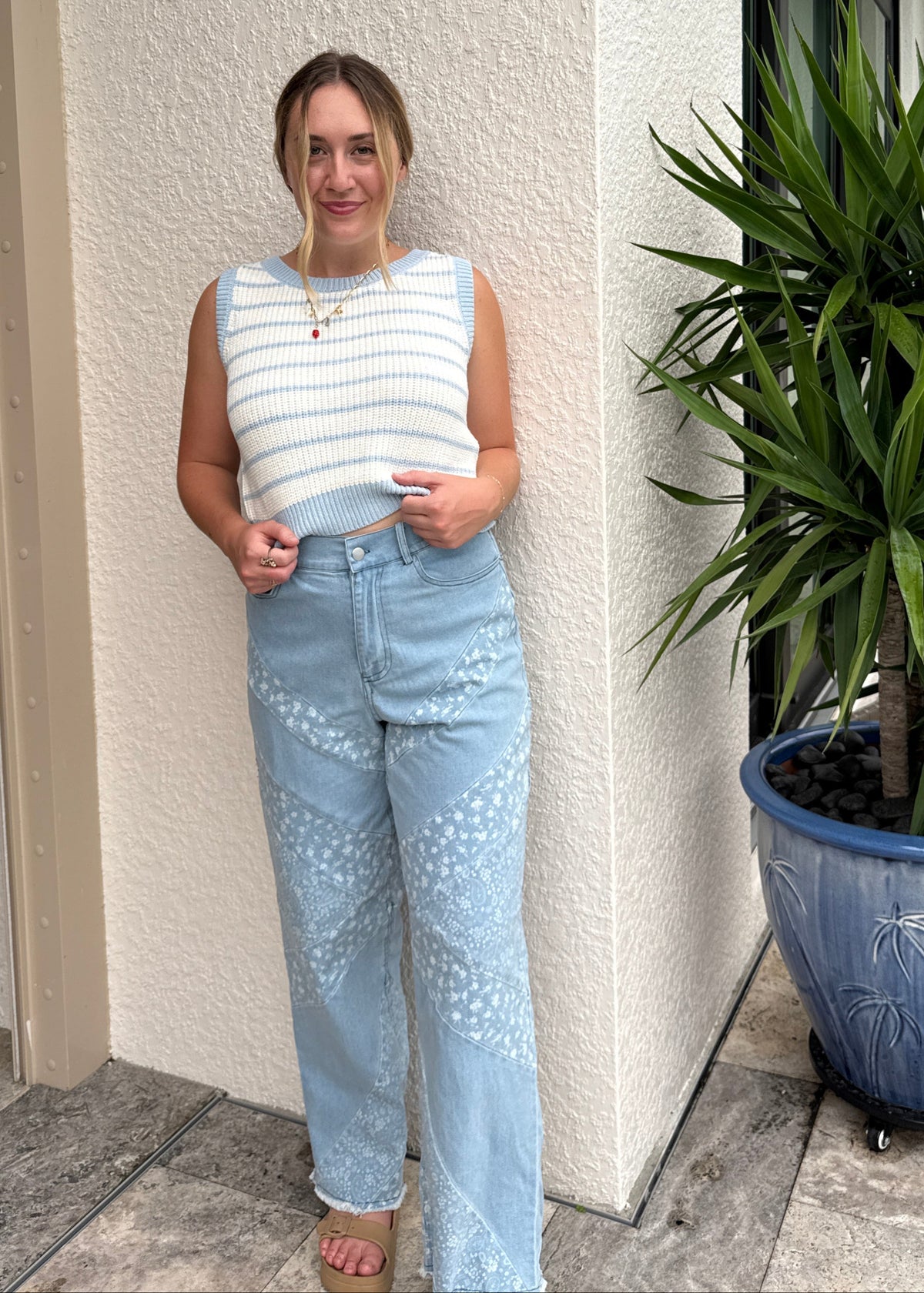 Paisley Patchwork Jeans