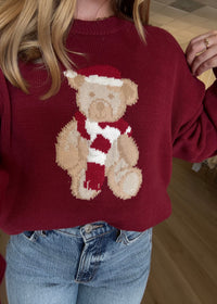 Holly Jolly Teddy Sweater