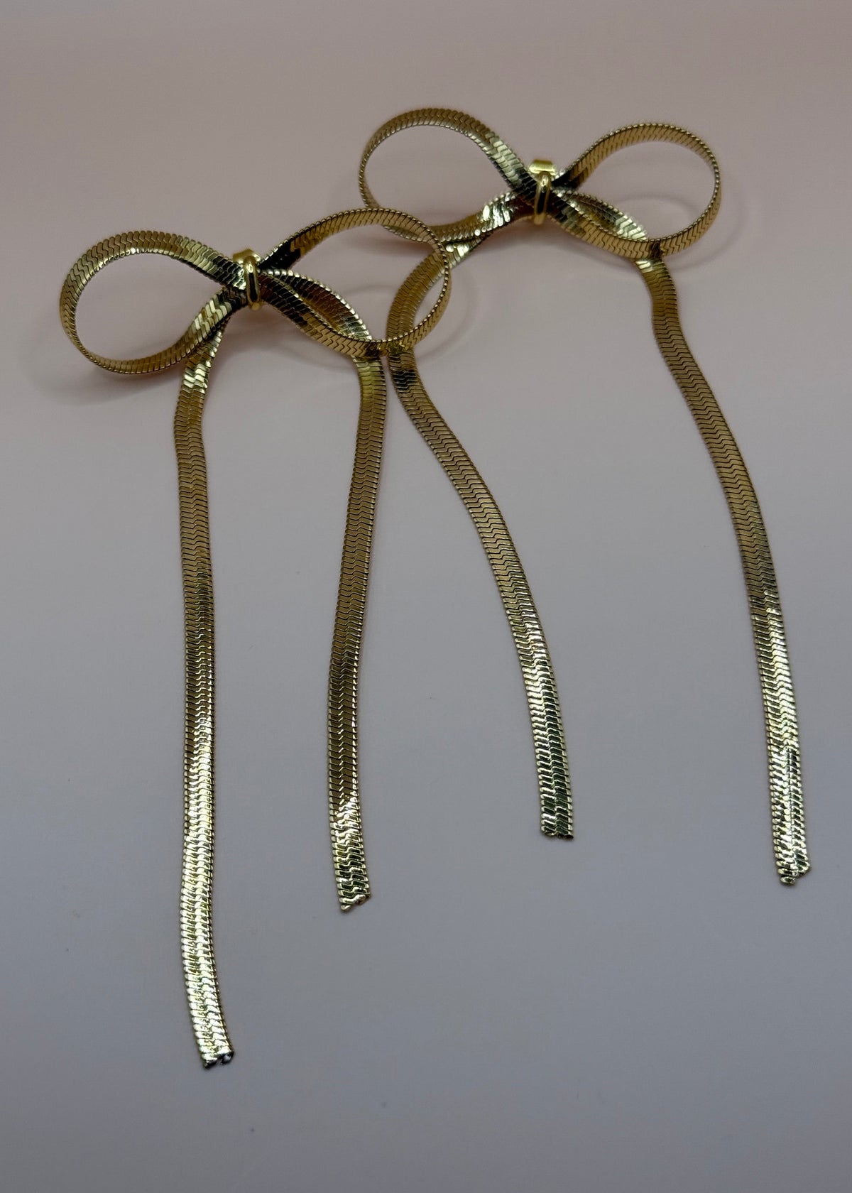 Honey Bow Earrings