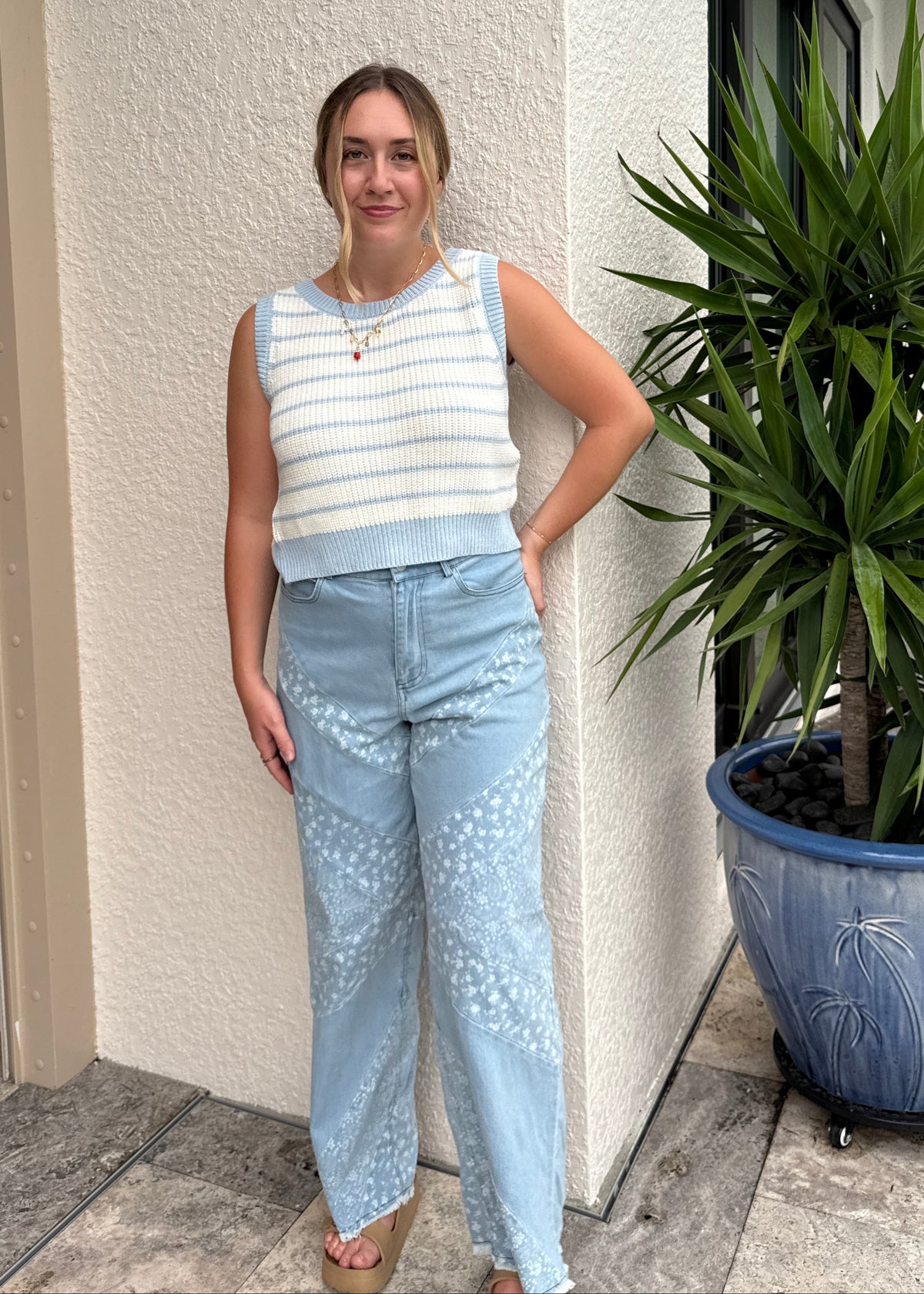 Paisley Patchwork Jeans