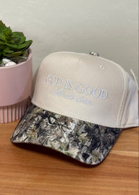 God Is Good Trucker Hat