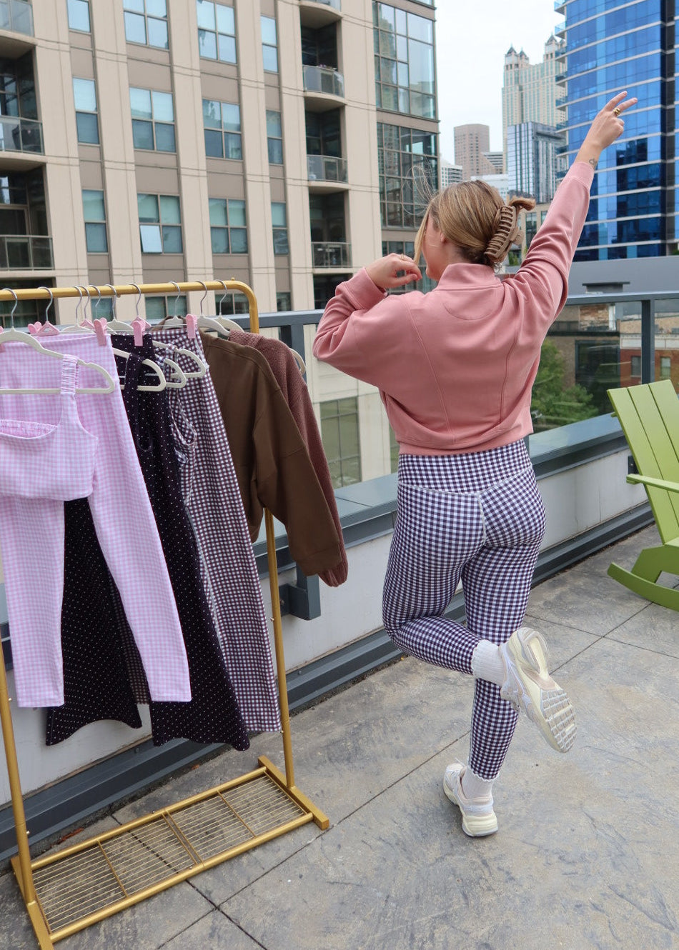 Mauve Zip Up