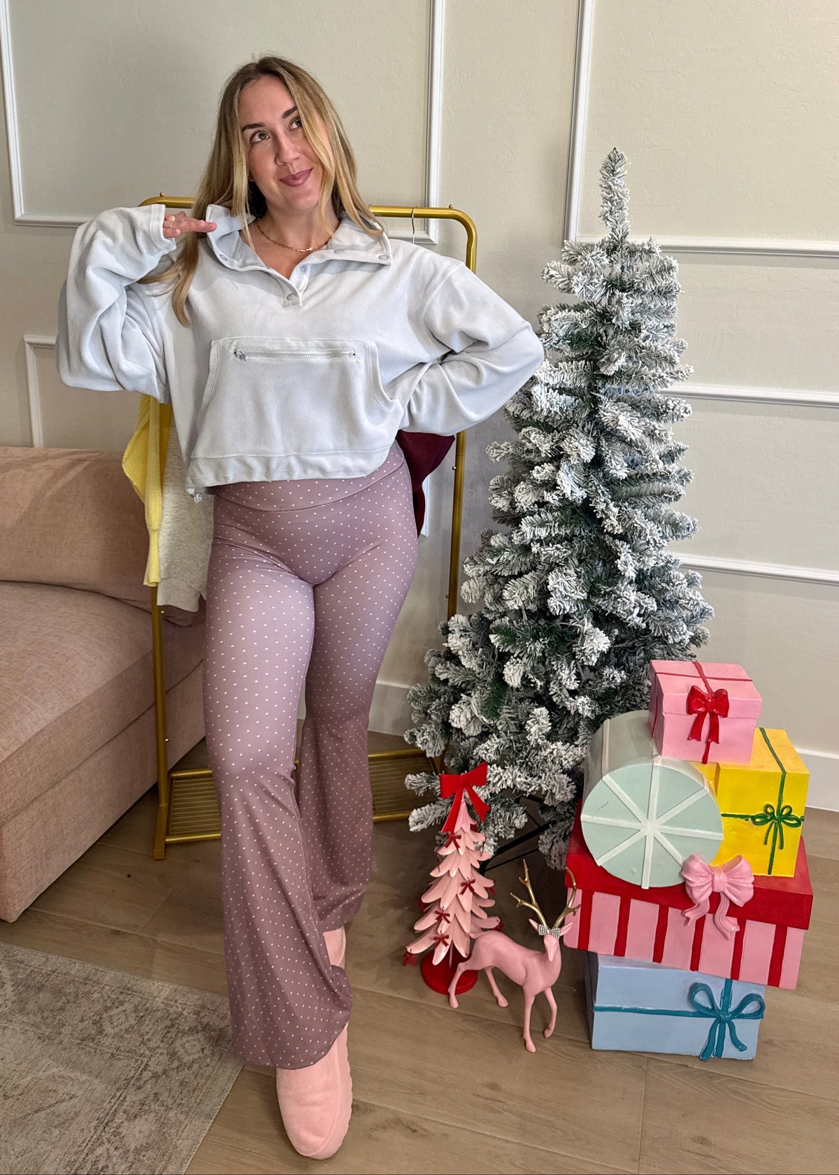 Frosted Morning Fleece Pullover