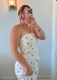 Rosie Berry Handkerchief Top