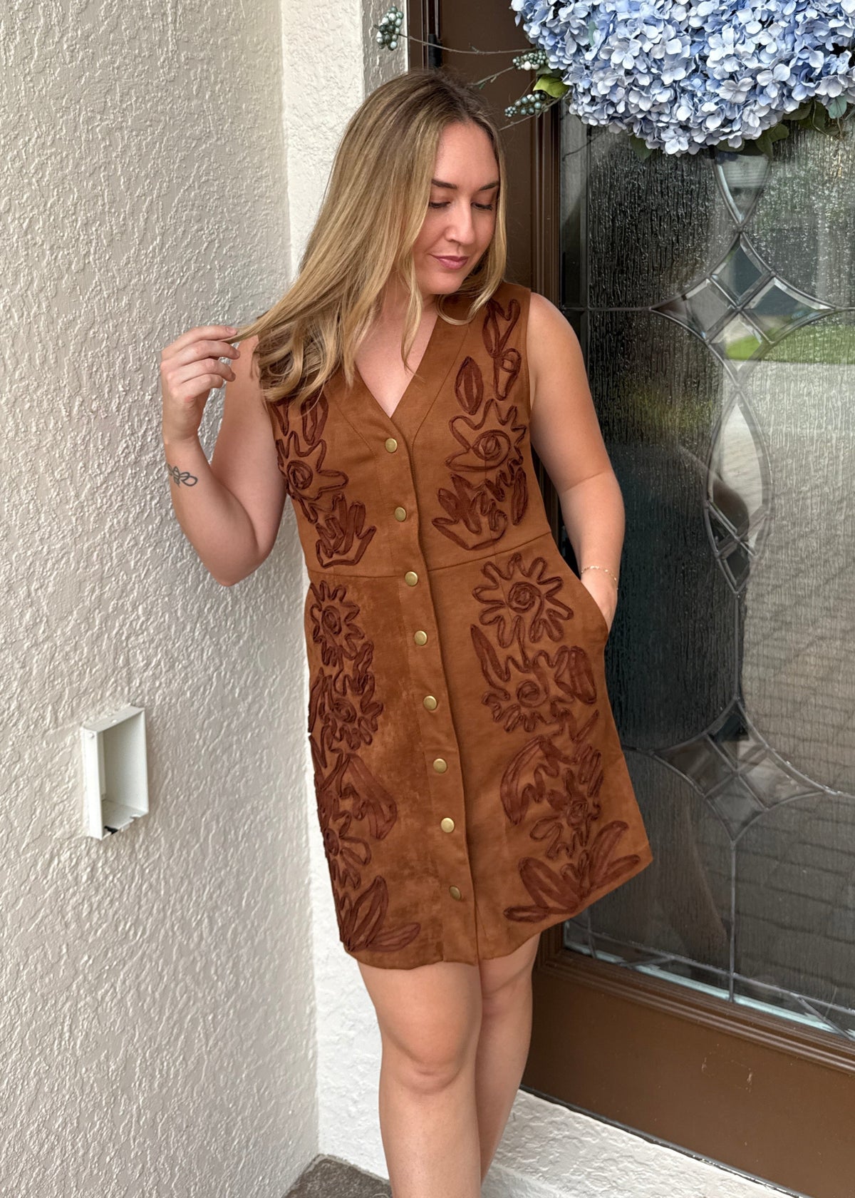Cinnamon Suede Mini