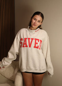 Saved Mockneck - Grey