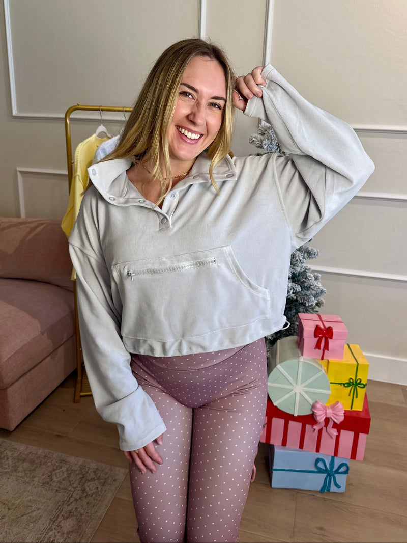 Frosted Morning Fleece Pullover