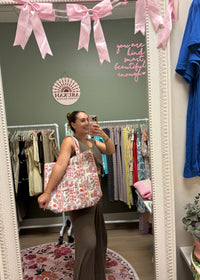 Peaches & Strawberries Tote Bag
