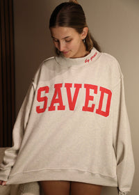 Saved Mockneck - Grey