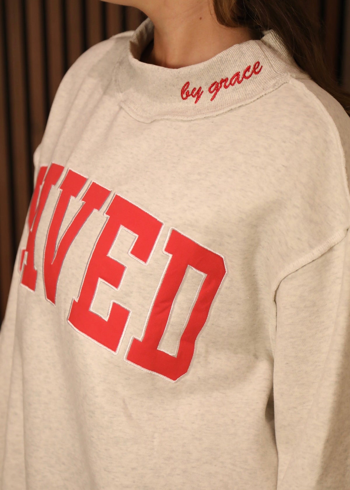 Saved Mockneck - Grey