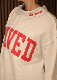 Saved Mockneck - Grey