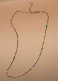 Confetti Chain Necklace