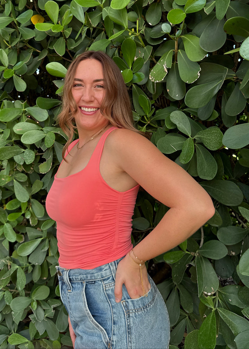 Summer Vacation Tank - Coral