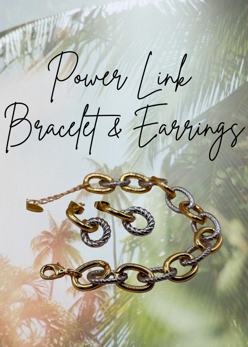 Power Link Earrings