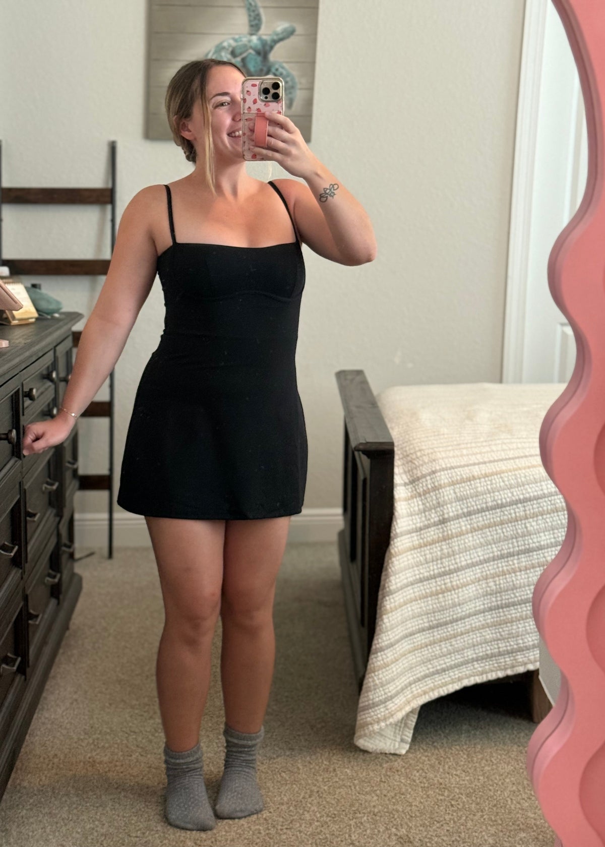 Gabby Active Dress - Black