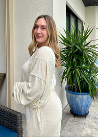 Oatmeal Reversible Twist Top