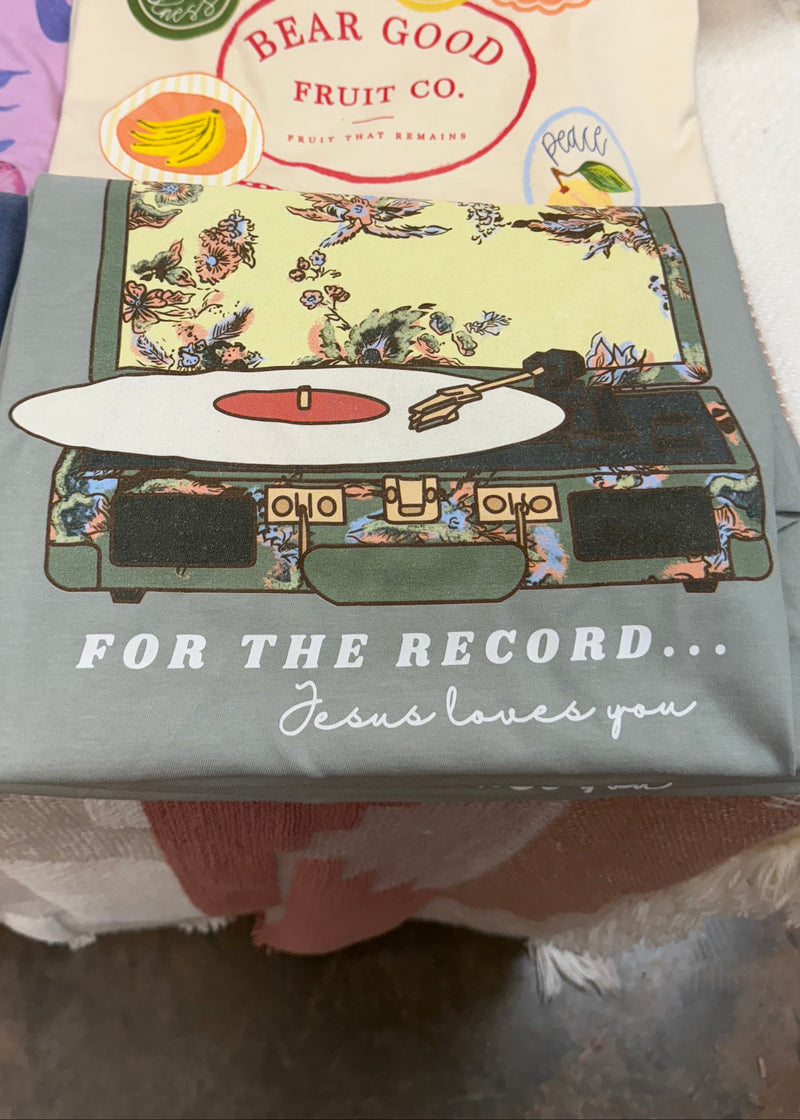 For the Record Tee