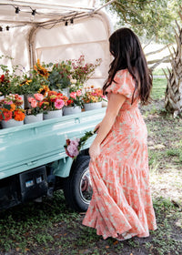 Milani Maxi Dress - Coral