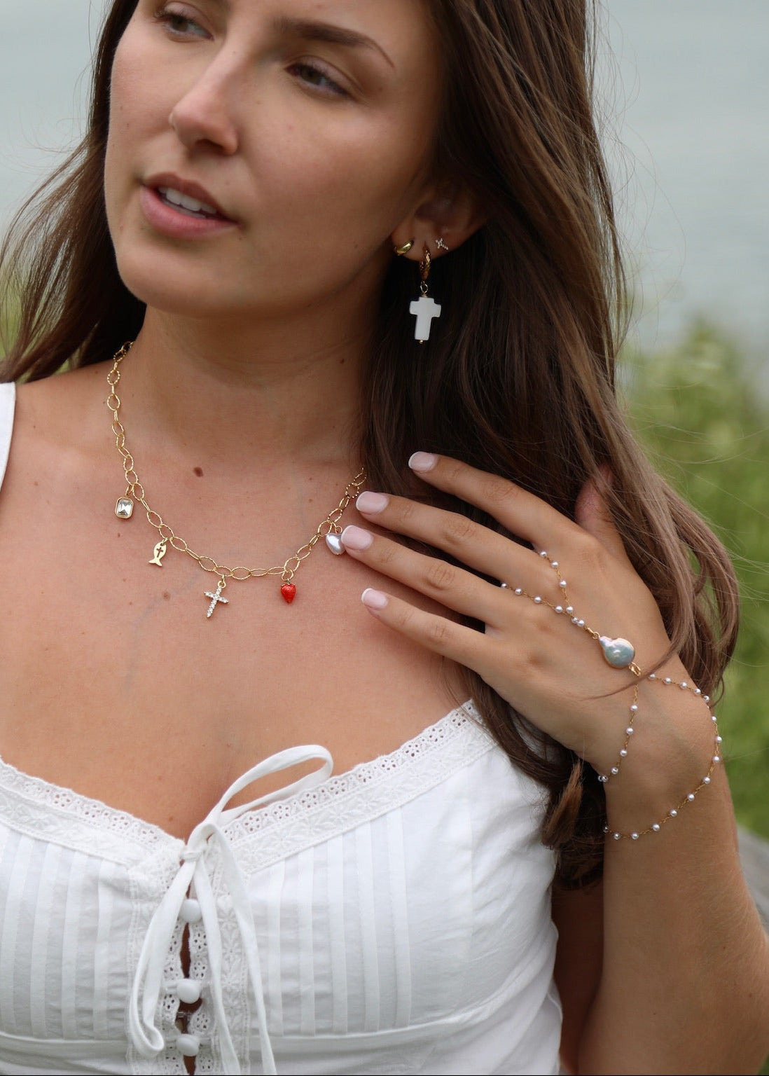 Faithful Touch Hand Chain (Magnetic Clasp)