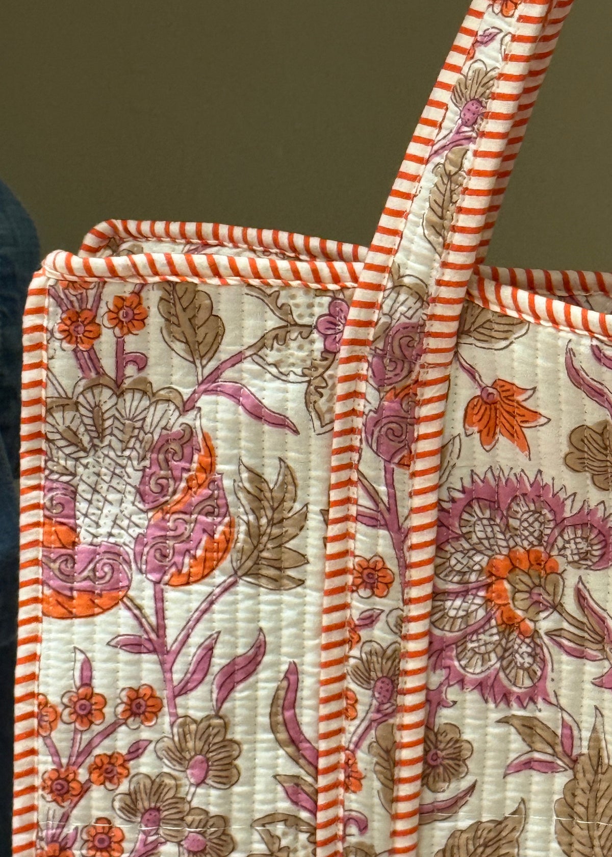 Peaches & Strawberries Tote Bag