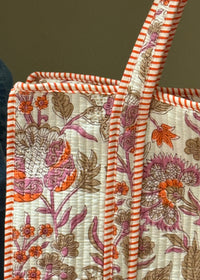 Peaches & Strawberries Tote Bag