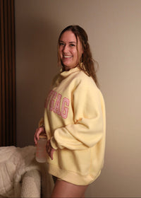 Dilly Dally/Lolly Gag Reversible Mockneck Sweatshirt