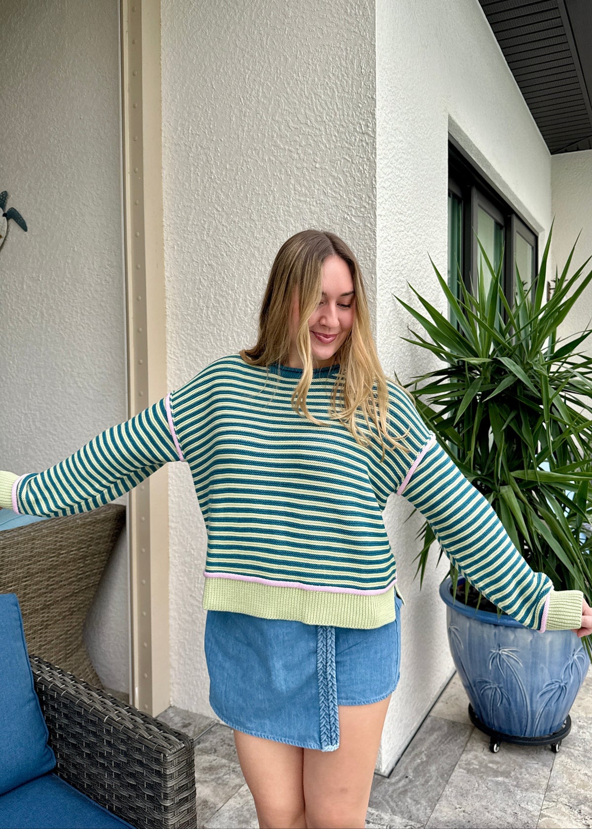 Vintage Boardwalk Knit